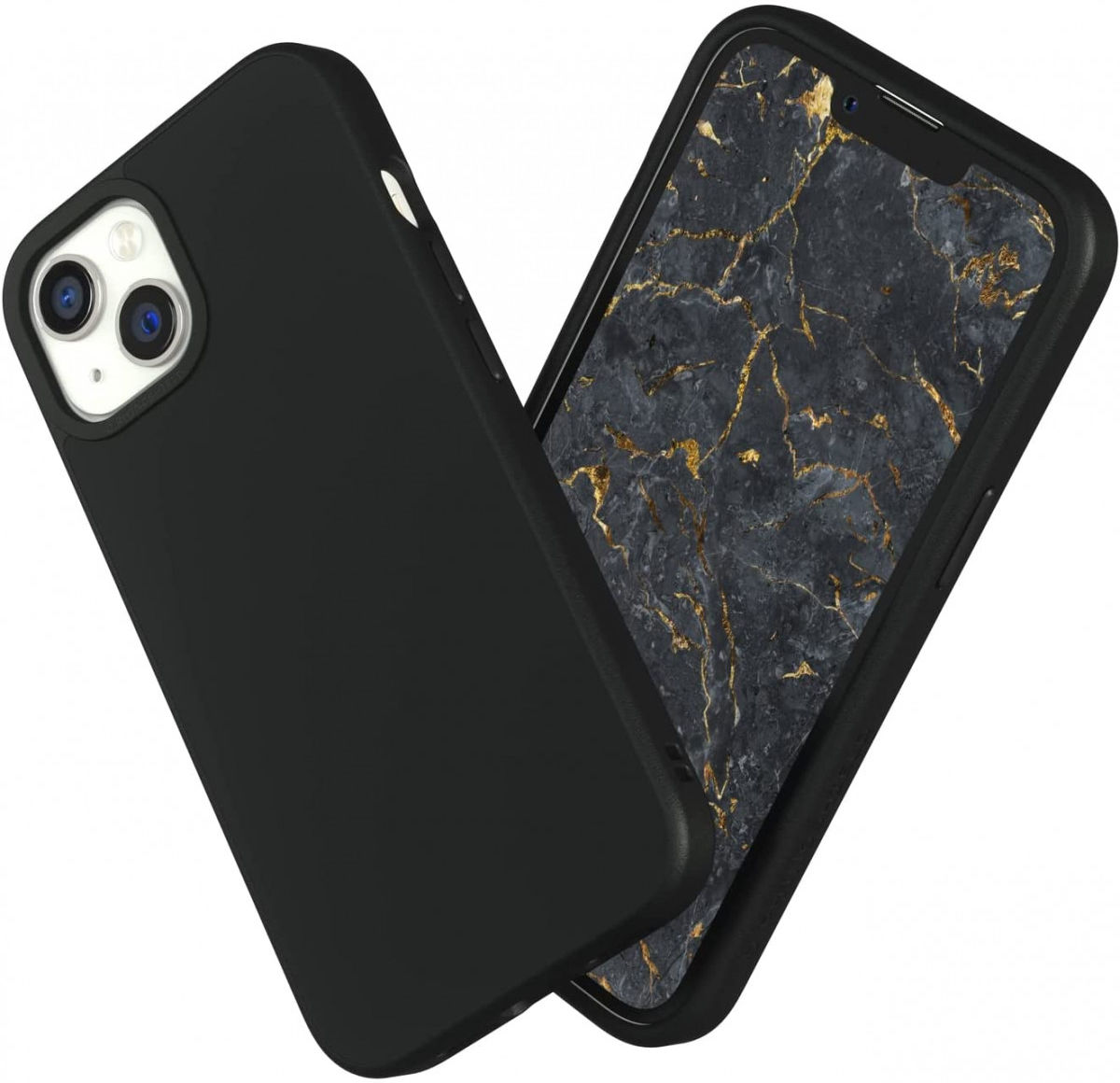 RhinoShield SolidSuit Apple iPhone 13 Hoesje Back Cover Classic Zwart afbeelding 2