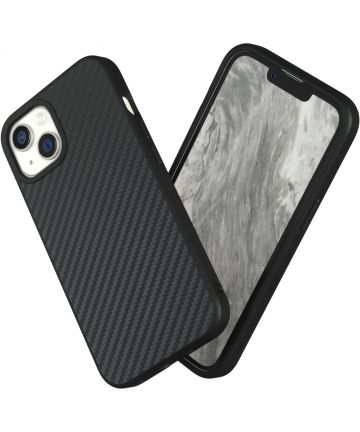 RhinoShield SolidSuit Apple iPhone 13 Hoesje Back Cover Carbon Fiber Hoesjes