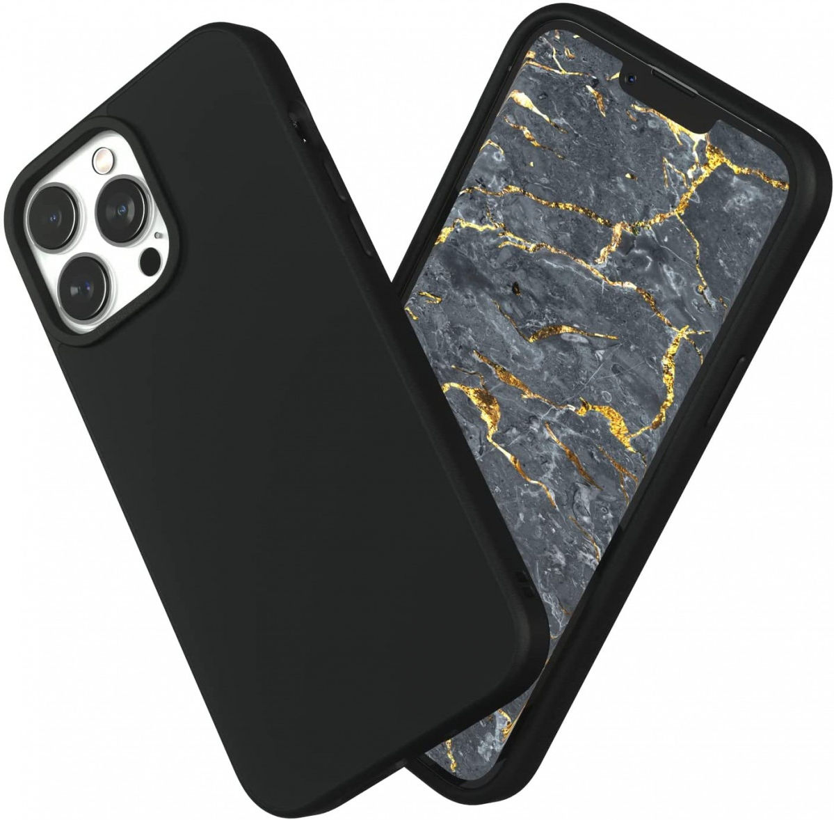 RhinoShield SolidSuit Apple iPhone 13 Pro Max Hoesje Classic Zwart afbeelding 1