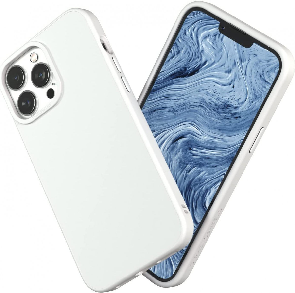 RhinoShield SolidSuit Apple iPhone 13 Pro Max Hoesje Classic Wit afbeelding 1