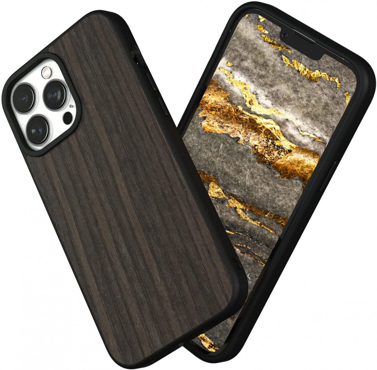 RhinoShield SolidSuit Apple iPhone 13 Pro Max Hoesje Black Oak afbeelding 1