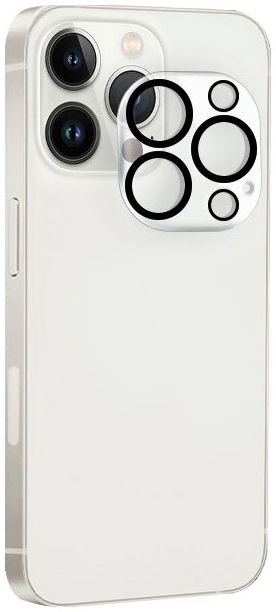 Eiger 3D Tempered Glass Apple iPhone 13 Pro Camera Lens Protector afbeelding 3