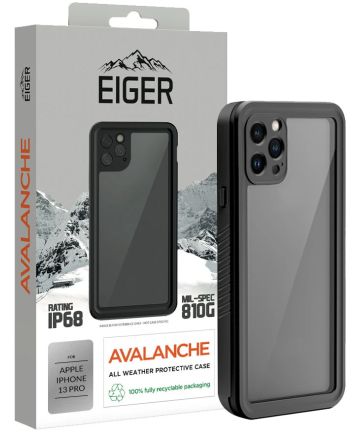 Eiger Avalanche Apple iPhone 13 Pro Waterdicht Hoesje Zwart Hoesjes