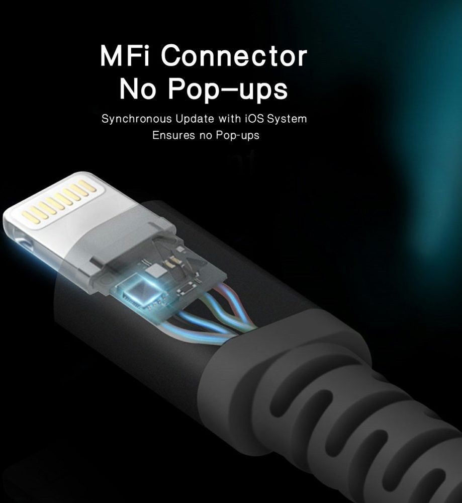 Dux Ducis X2 3A USB-C naar Apple Lightning Kabel 18W MFi 1M Grijs afbeelding 5