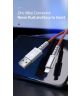 Dux Ducis K-II Pro 2A USB naar Apple Lightning Kabel (2-Pack) 1M+2M