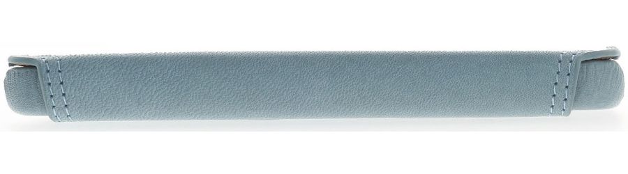 Minim Apple iPhone 13 Mini Hoesje Echt Leer Book Case Blauw afbeelding 6