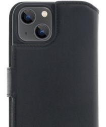 Minim 2-in-1 iPhone 13 Mini Hoesje Book Case en Back Cover Zwart