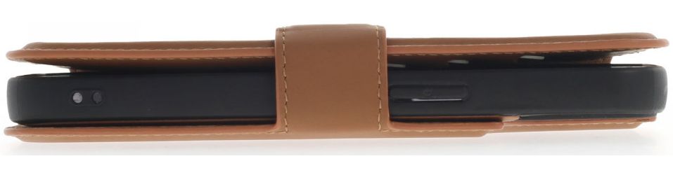 Minim 2-in-1 iPhone 13 Pro Hoesje Book Case en Back Cover Bruin afbeelding 8