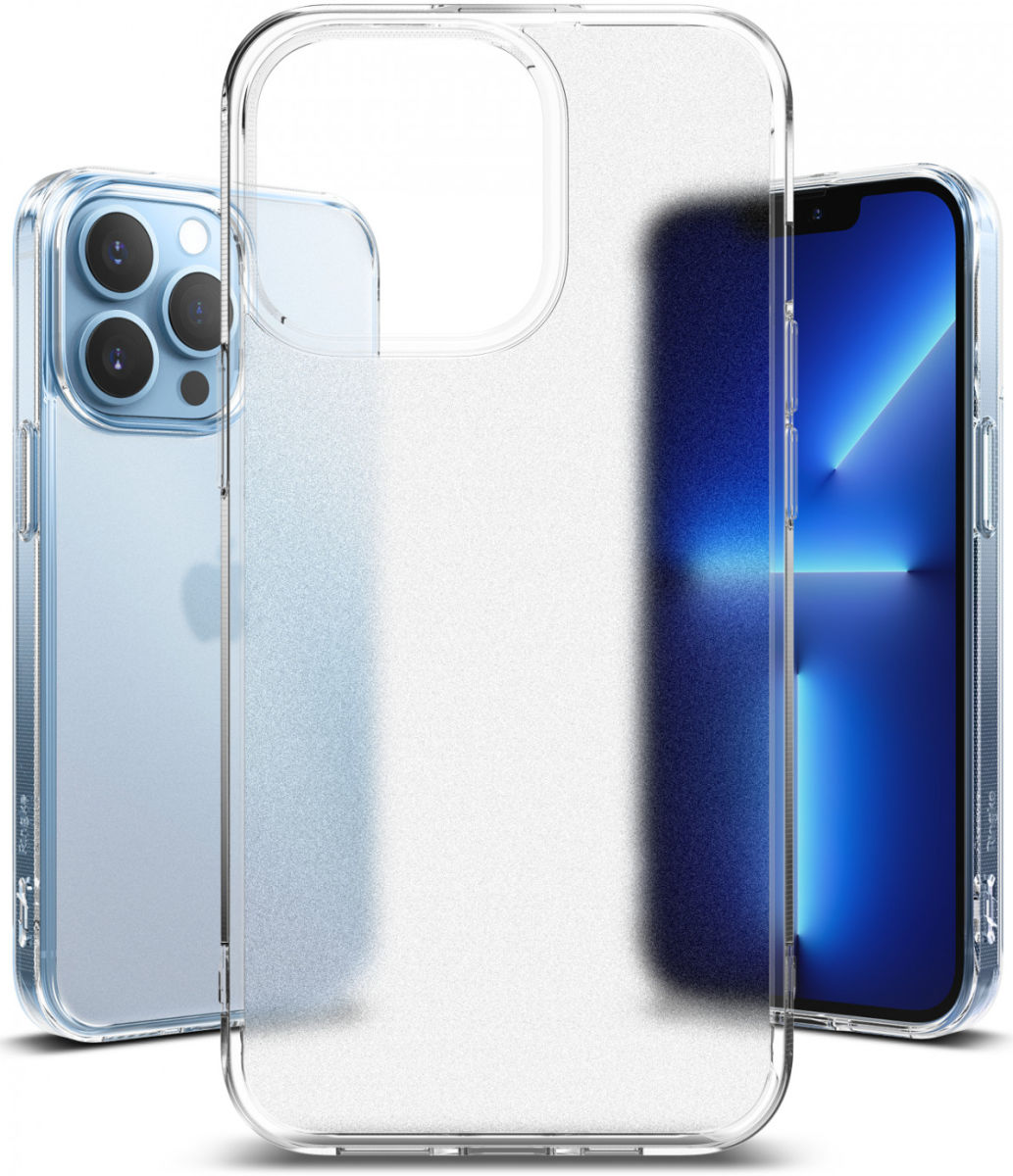 Ringke Fusion Apple iPhone 13 Pro Hoesje Back Cover Matte Transparant afbeelding 2