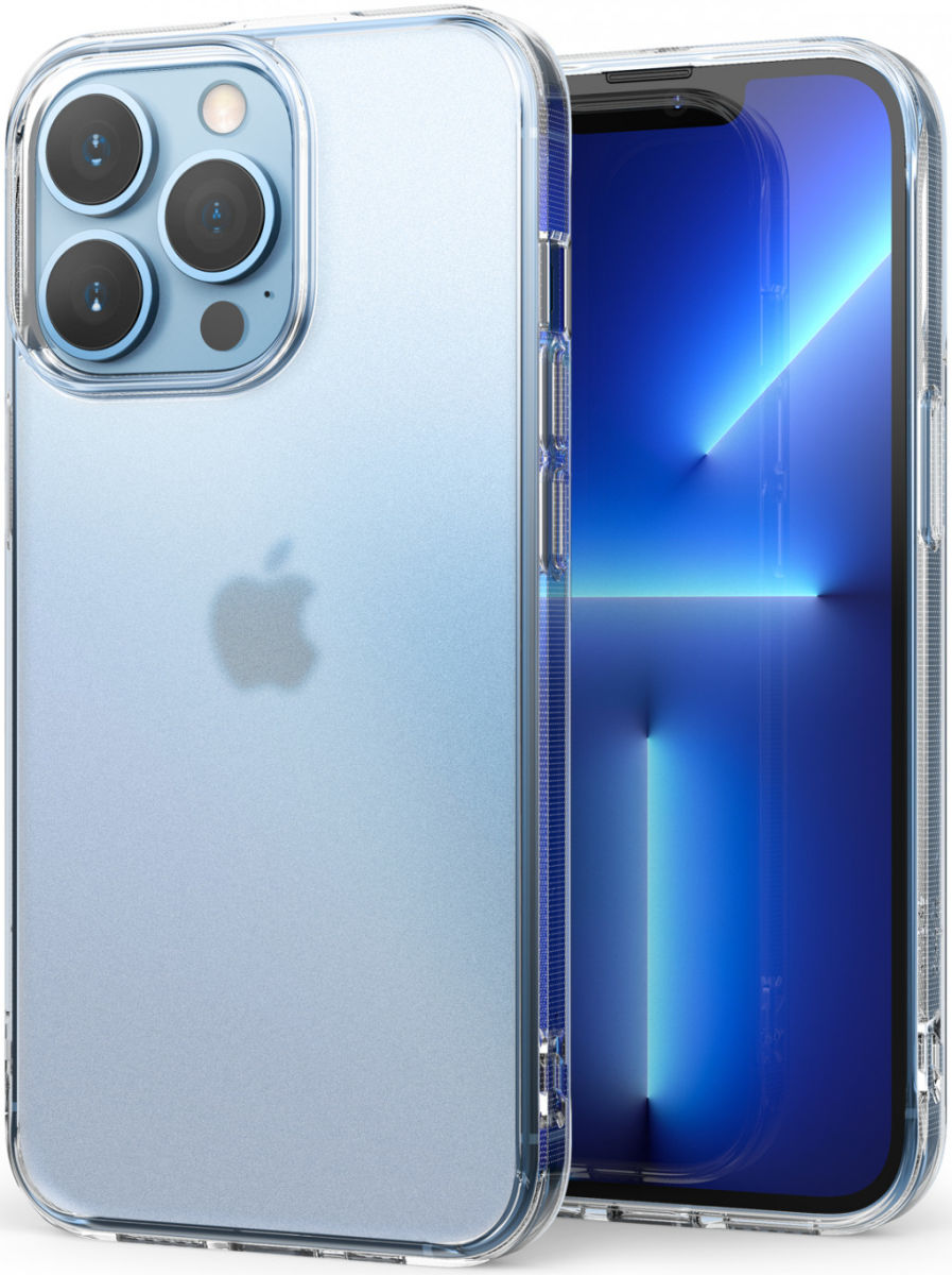 Ringke Fusion Apple iPhone 13 Pro Hoesje Back Cover Matte Transparant afbeelding 4