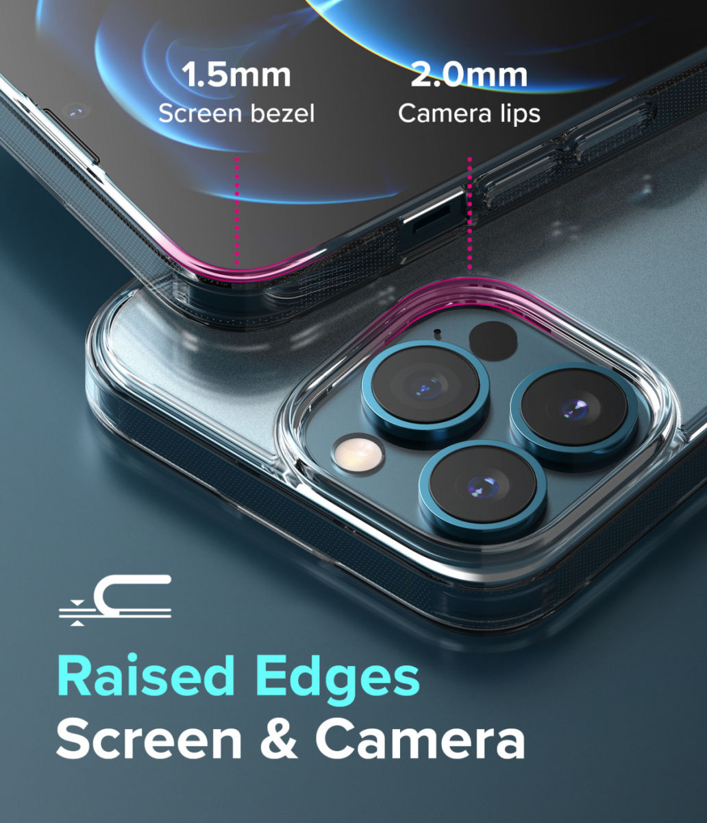 Ringke Fusion Apple iPhone 13 Pro Hoesje Back Cover Matte Transparant afbeelding 8