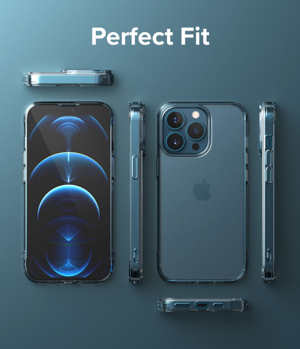 Ringke Fusion Apple iPhone 13 Pro Hoesje Back Cover Matte Transparant afbeelding 9