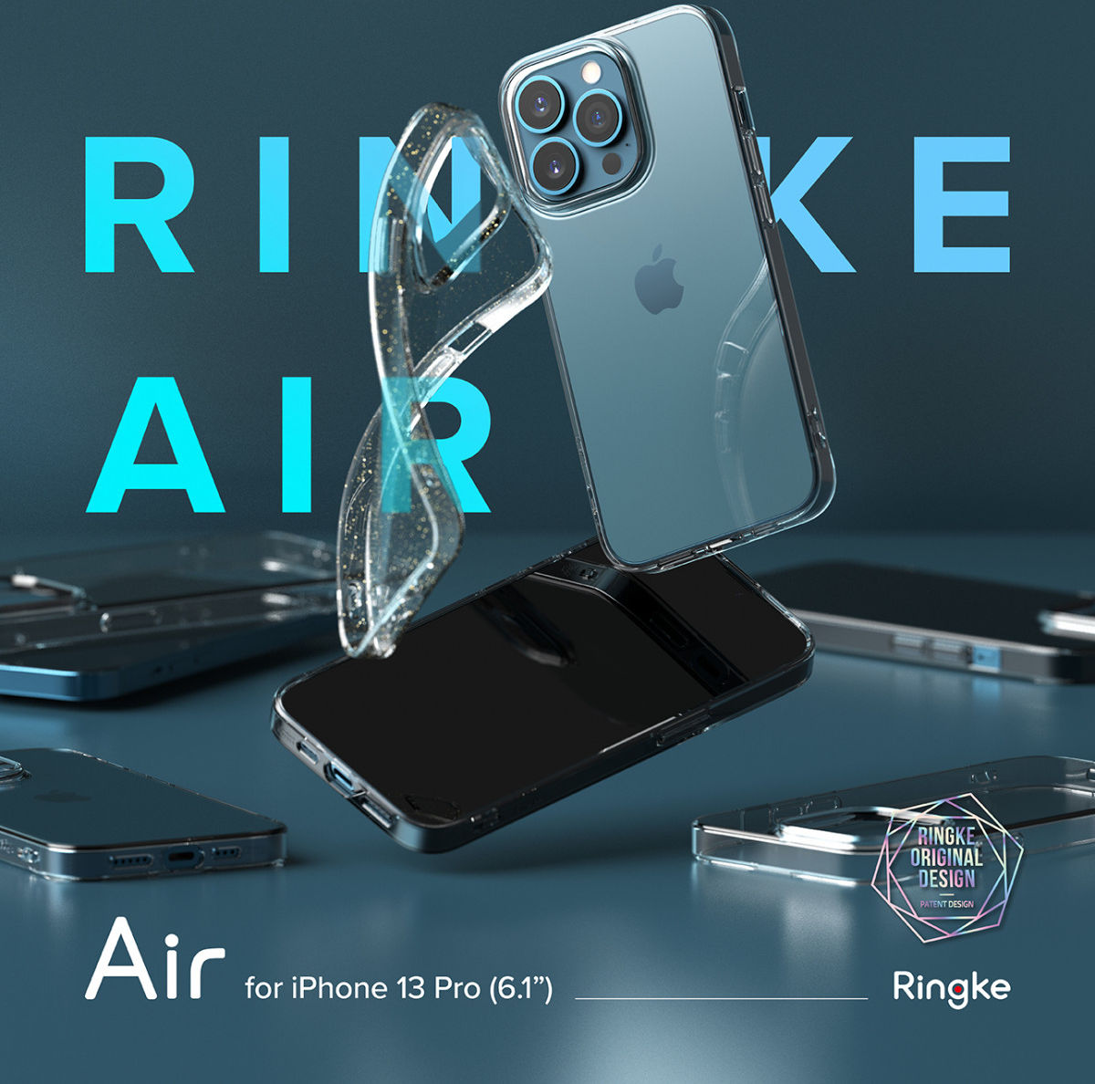 Ringke Air Apple iPhone 13 Pro Hoesje Flexibel TPU Transparant afbeelding 11