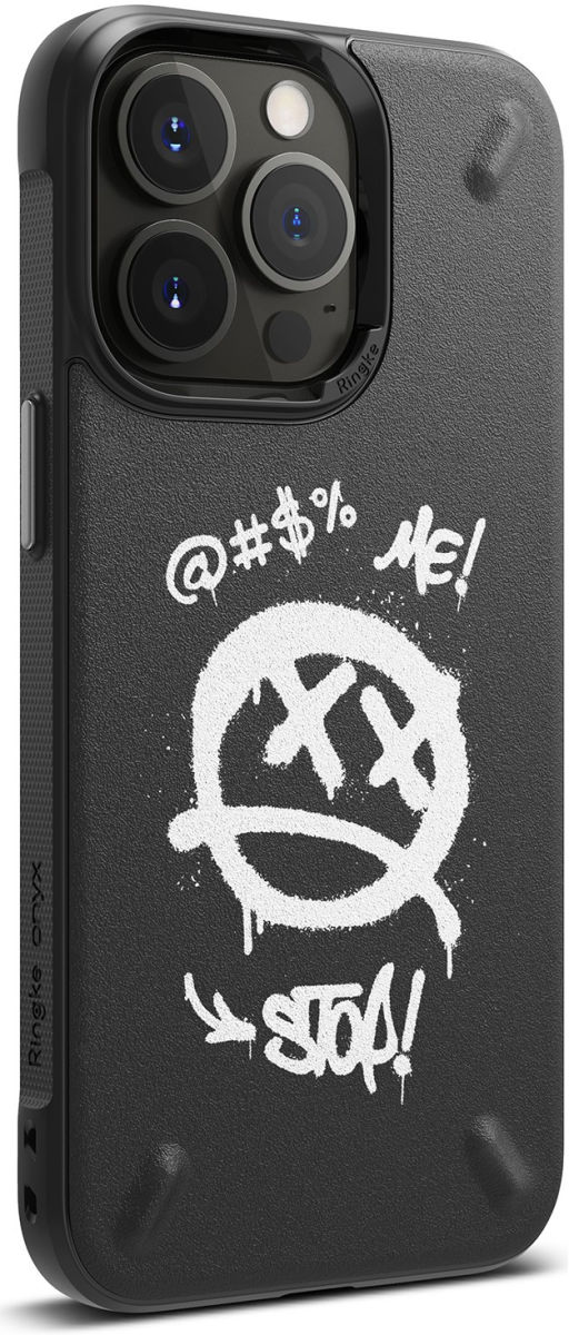 Ringke Onyx Design Apple iPhone 13 Pro Hoesje Flexibel TPU Graffiti afbeelding 1