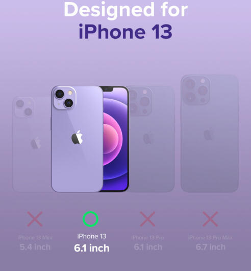 Ringke Fusion Apple iPhone 13 Hoesje Back Cover Matte Transparant afbeelding 11