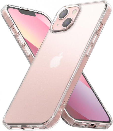 Ringke Fusion Apple iPhone 13 Hoesje Back Cover Matte Transparant afbeelding 3