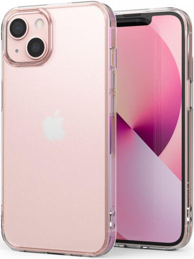 Ringke Fusion Apple iPhone 13 Hoesje Back Cover Matte Transparant afbeelding 4