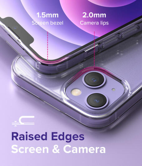 Ringke Fusion Apple iPhone 13 Hoesje Back Cover Matte Transparant afbeelding 8