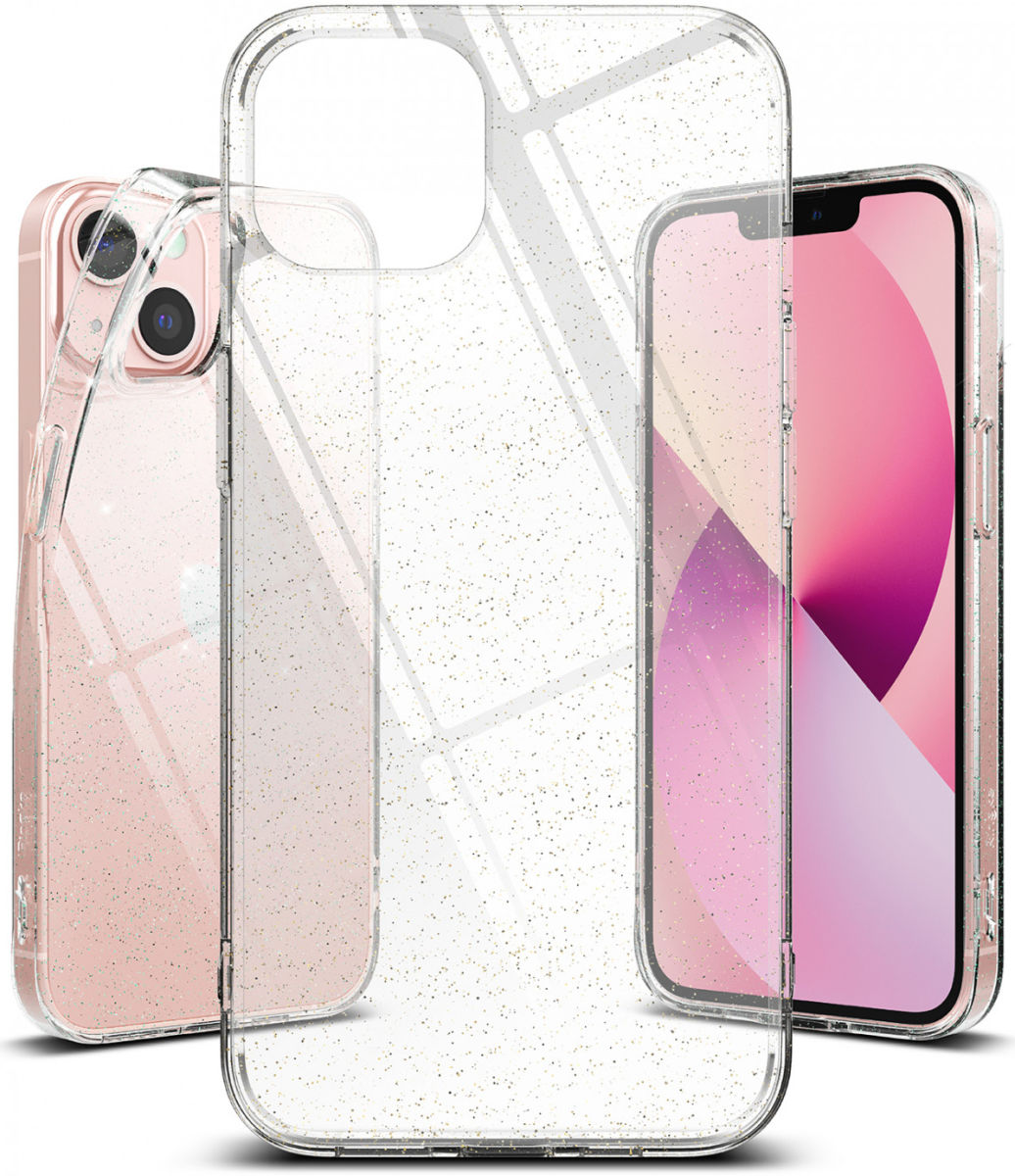 Ringke Air Apple iPhone 13 Hoesje Flexibel TPU Back Cover Glitter afbeelding 2