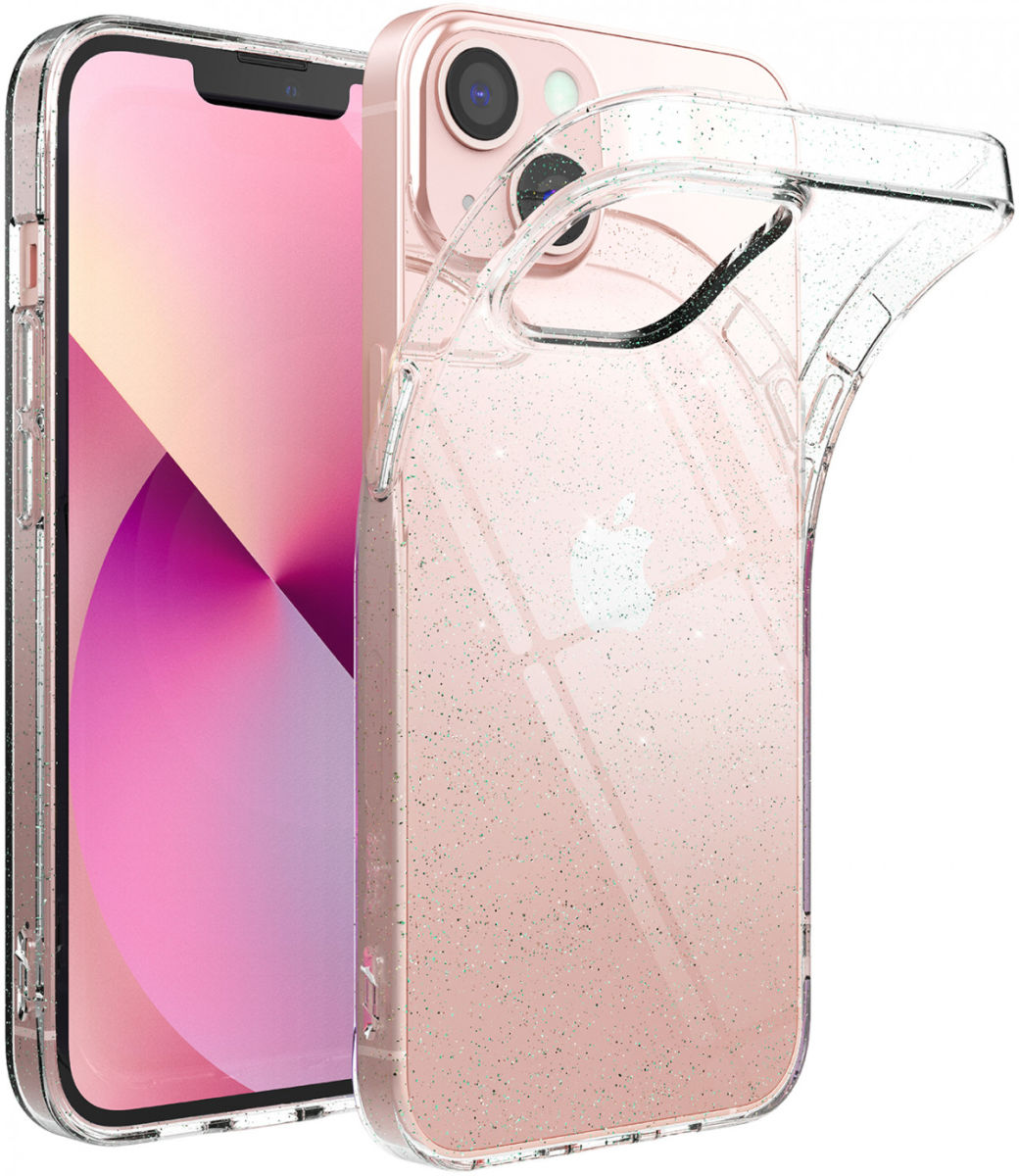 Ringke Air Apple iPhone 13 Hoesje Flexibel TPU Back Cover Glitter afbeelding 3