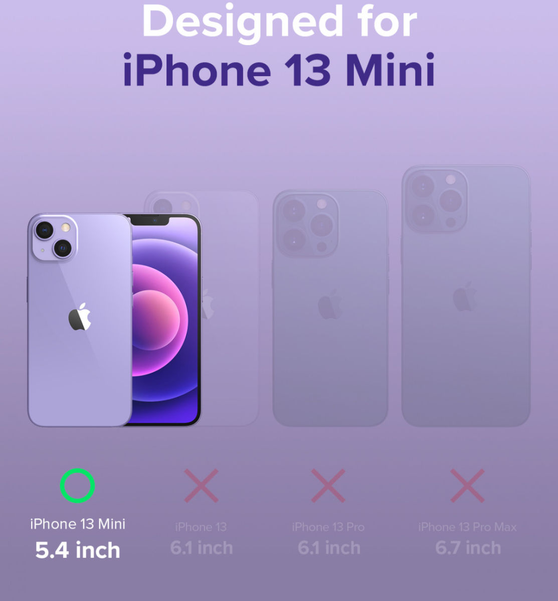 Ringke Fusion Apple iPhone 13 Mini Hoesje Back Cover Transparant Zwart afbeelding 11