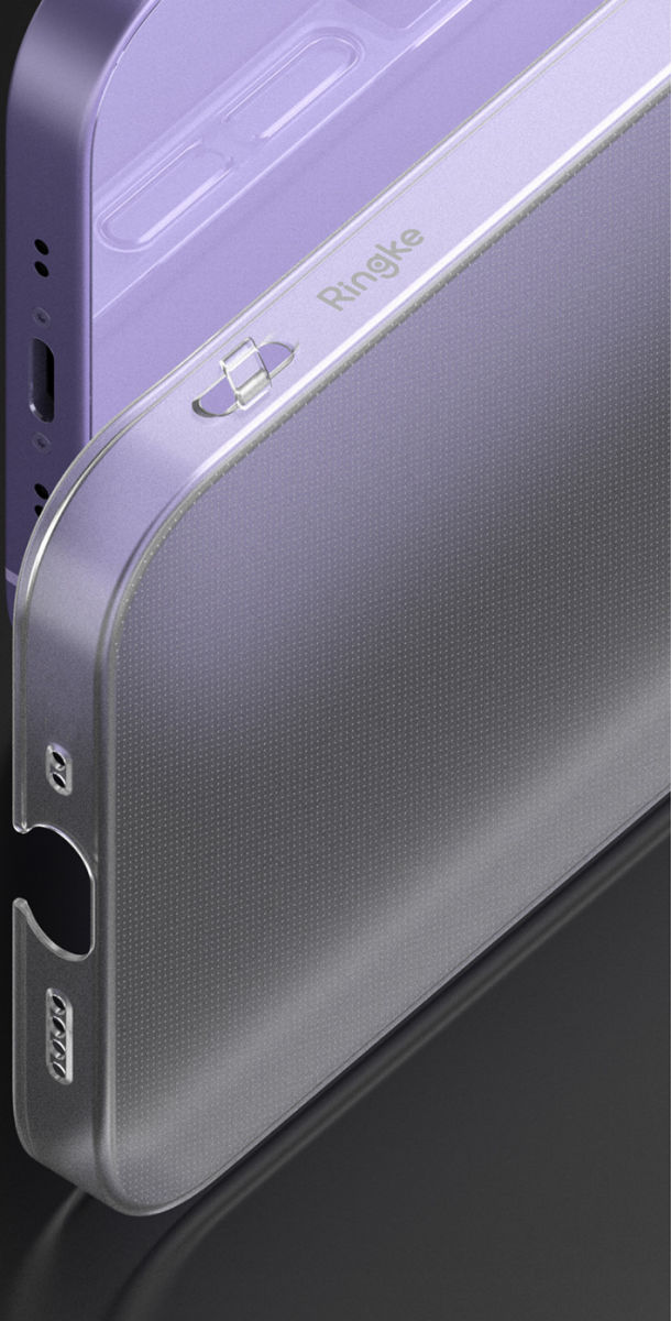 Ringke Fusion Apple iPhone 13 Mini Hoesje Back Cover Matte Transparant afbeelding 11