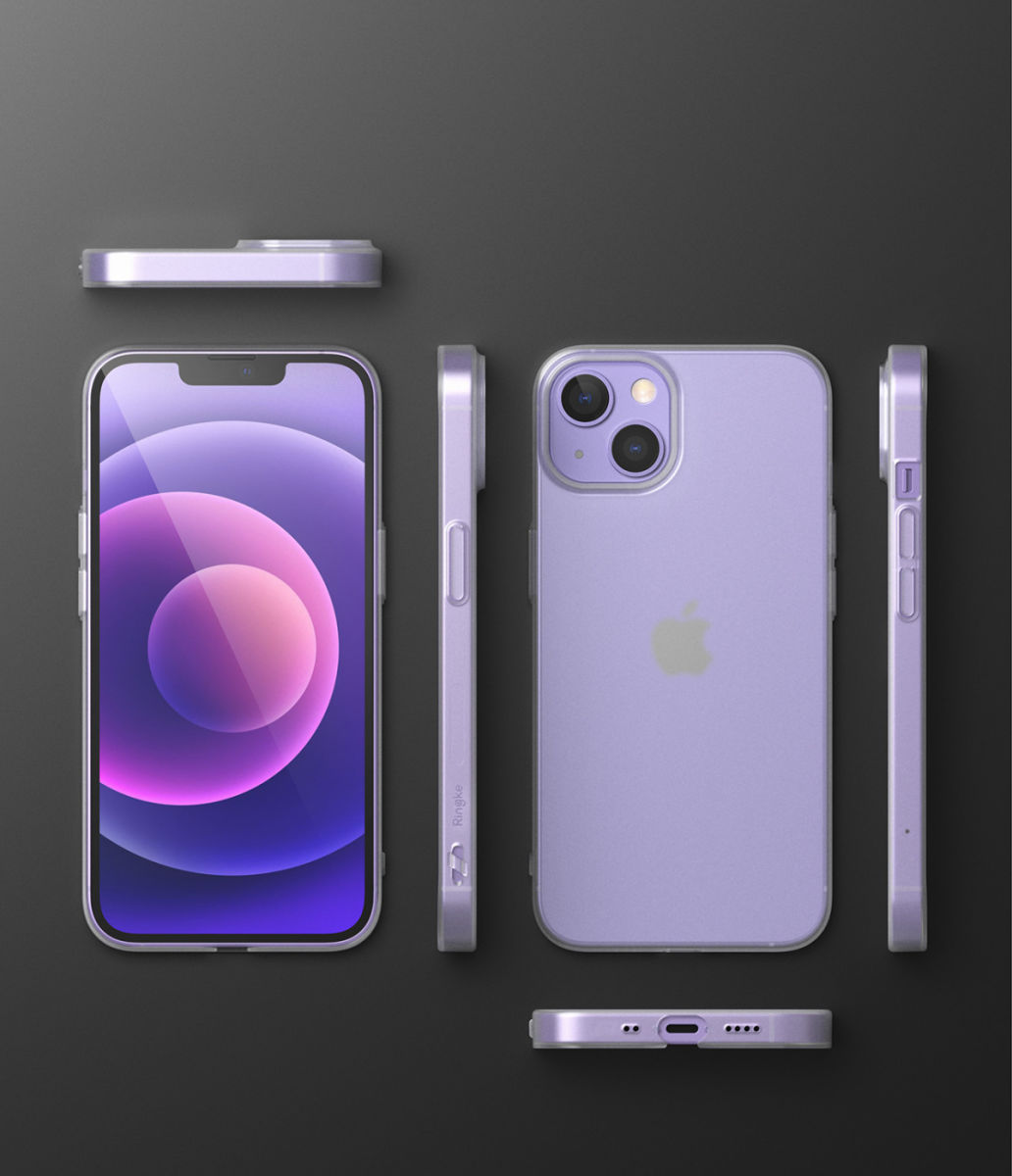 Ringke Fusion Apple iPhone 13 Mini Hoesje Back Cover Matte Transparant afbeelding 13