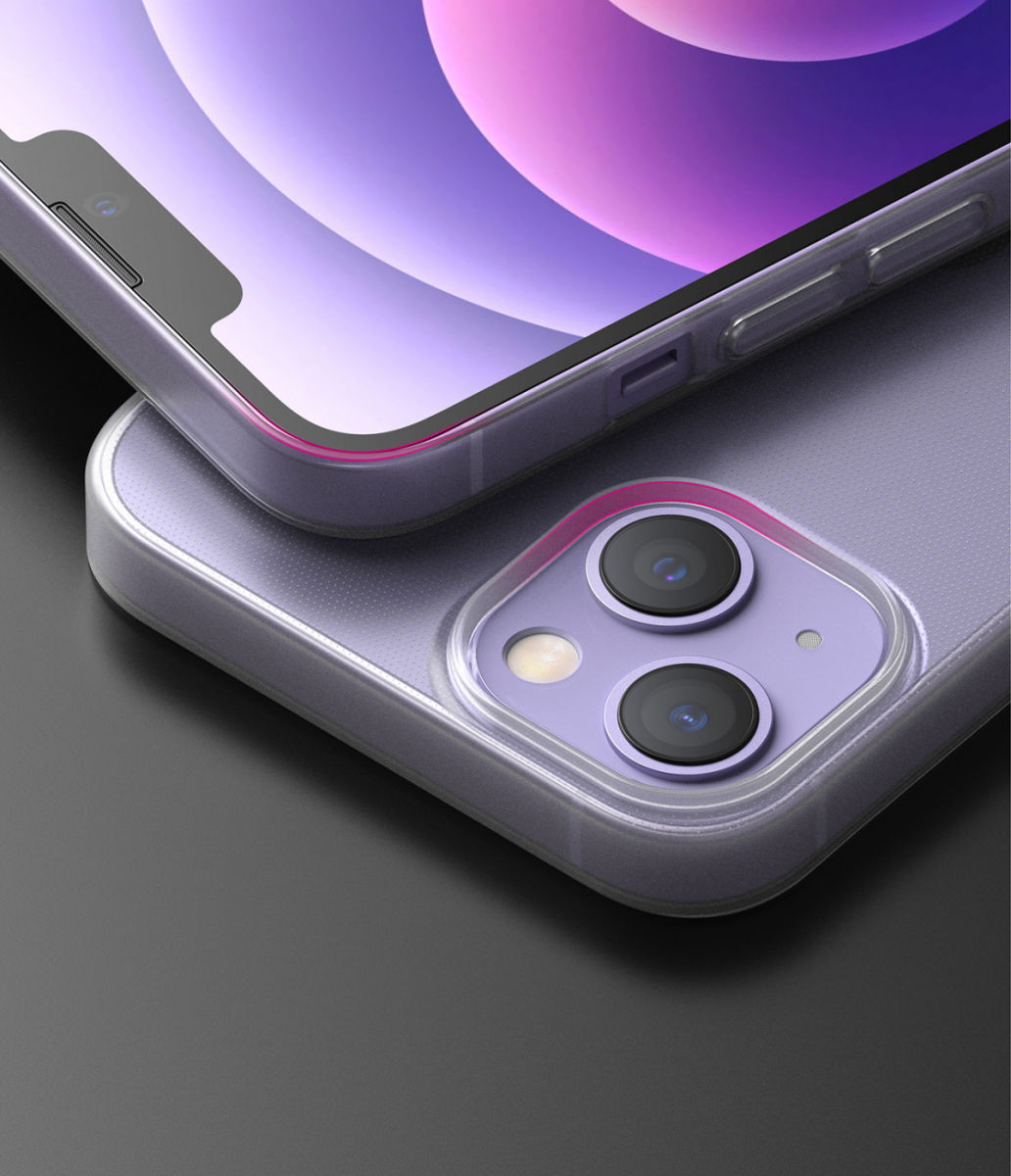 Ringke Fusion Apple iPhone 13 Mini Hoesje Back Cover Matte Transparant afbeelding 14