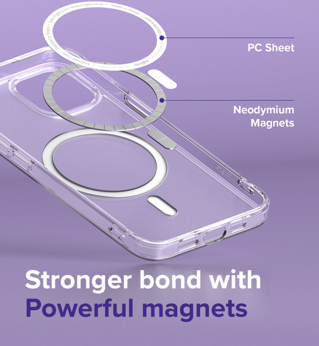 Ringke Fusion Apple iPhone 13 Mini Hoesje MagSafe Matte Transparant afbeelding 6