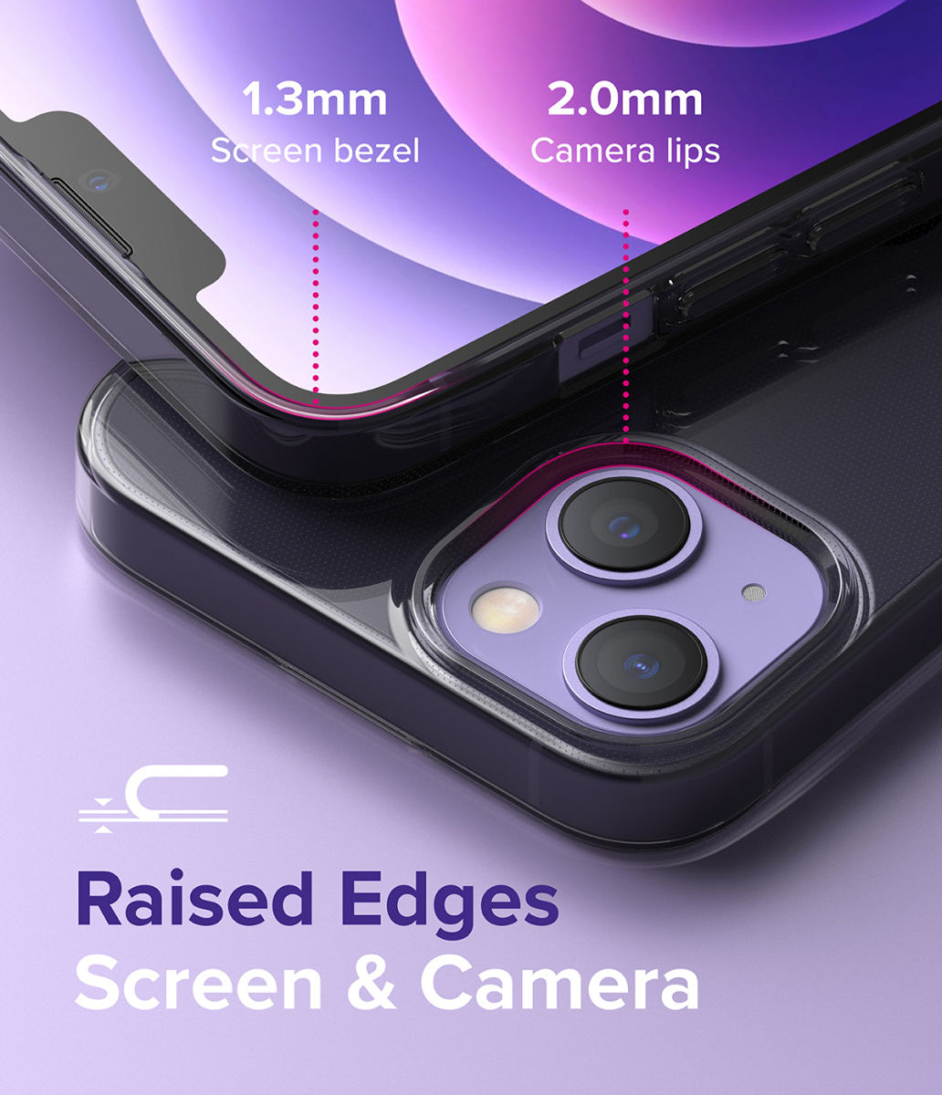 Ringke Air Apple iPhone 13 Mini Hoesje Flexibel TPU Zwart afbeelding 7