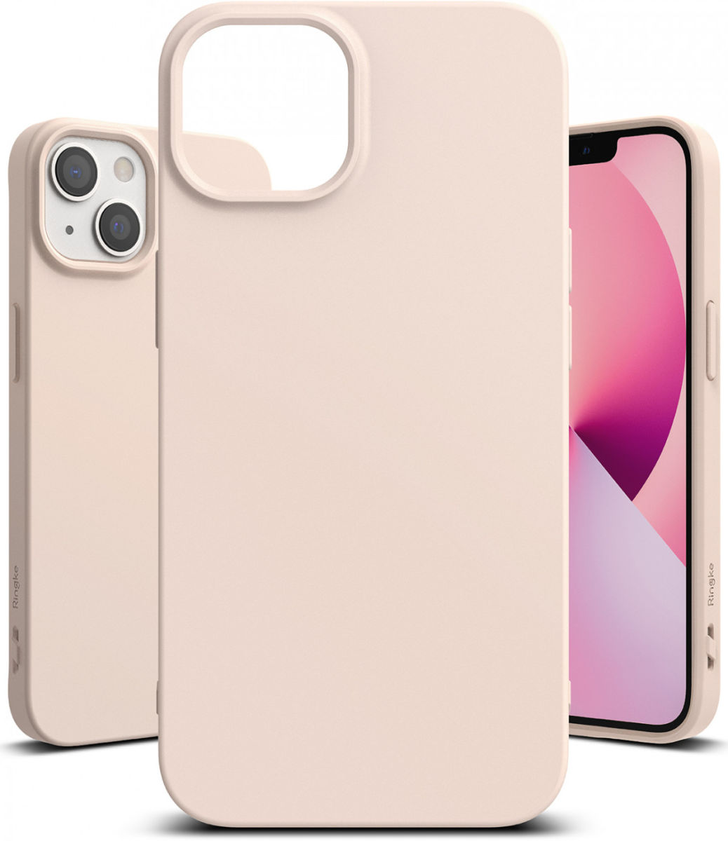 Ringke Air S Apple iPhone 13 Mini Hoesje Flexibel TPU Back Cover Roze afbeelding 3