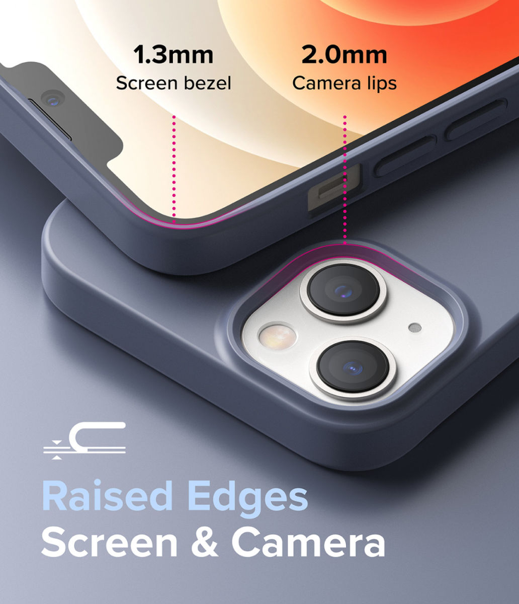 Ringke Air S Apple iPhone 13 Mini Hoesje Flexibel TPU Back Cover Grijs afbeelding 8