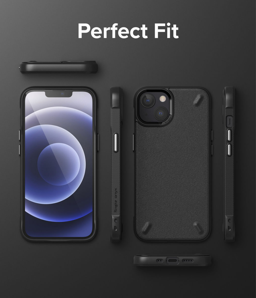 Ringke Onyx Apple iPhone 13 Mini Hoesje Flexibel TPU Back Cover Zwart afbeelding 8