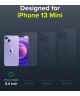 Ringke Onyx Apple iPhone 13 Mini Hoesje Flexibel TPU Back Cover Blauw