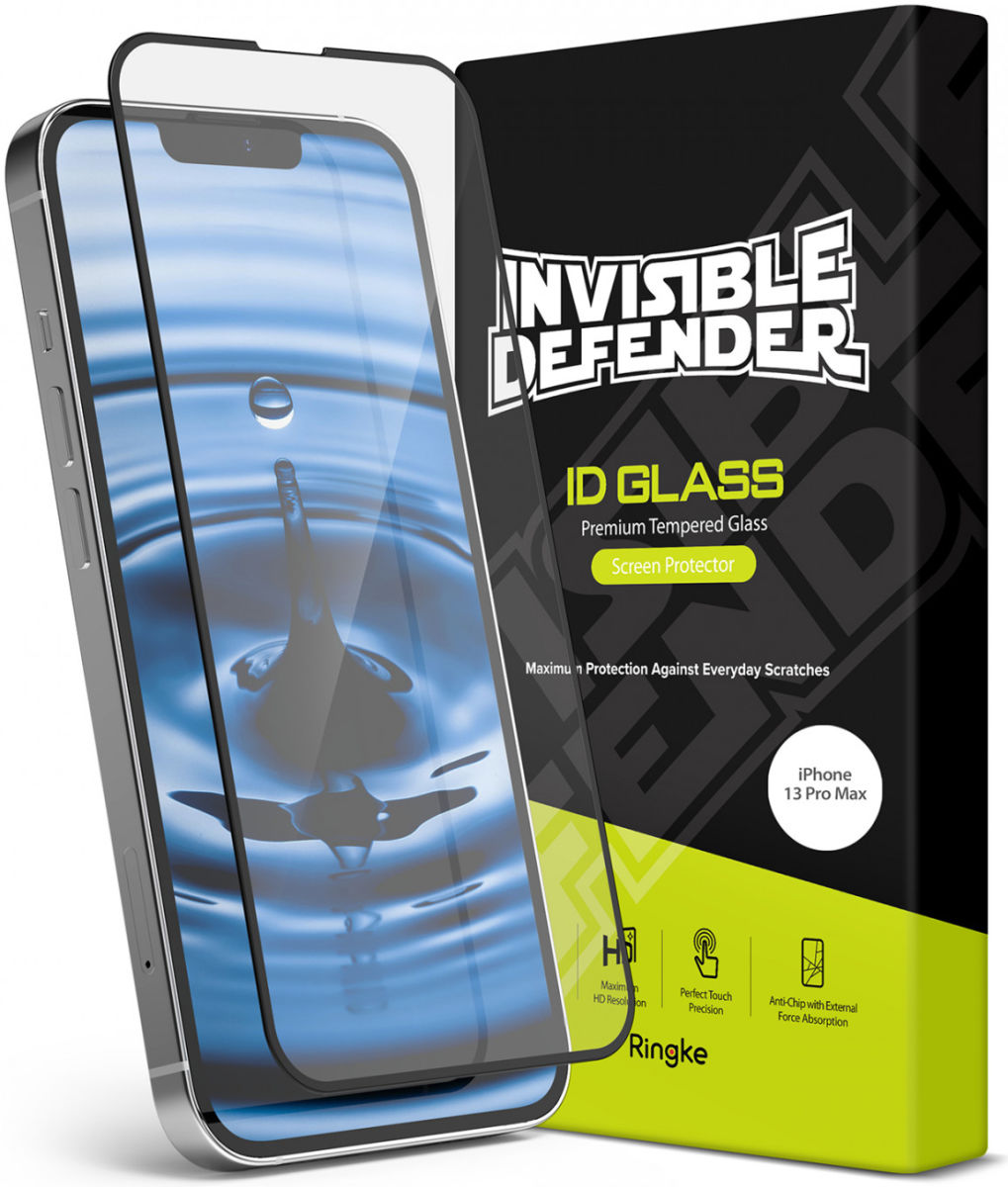 Ringke ID Apple iPhone 13 Pro Max Screen Protector Tempered Glass afbeelding 1