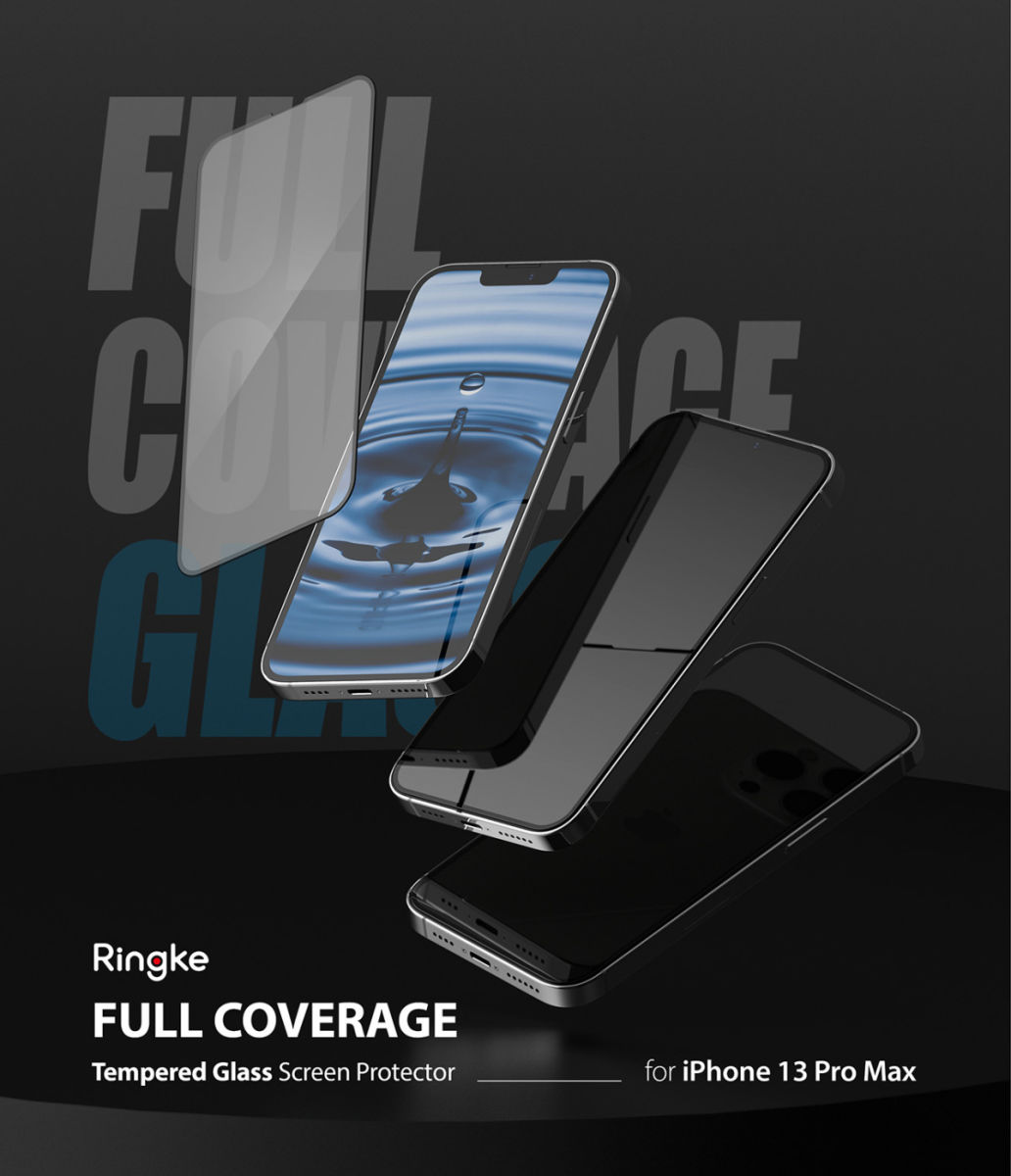 Ringke ID Apple iPhone 13 Pro Max Screen Protector Tempered Glass afbeelding 13
