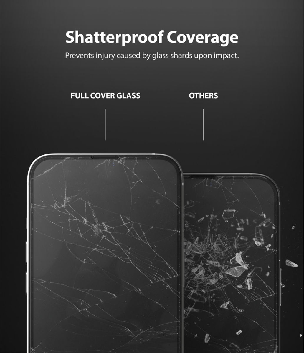 Ringke ID Apple iPhone 13 Pro Max Screen Protector Tempered Glass afbeelding 6