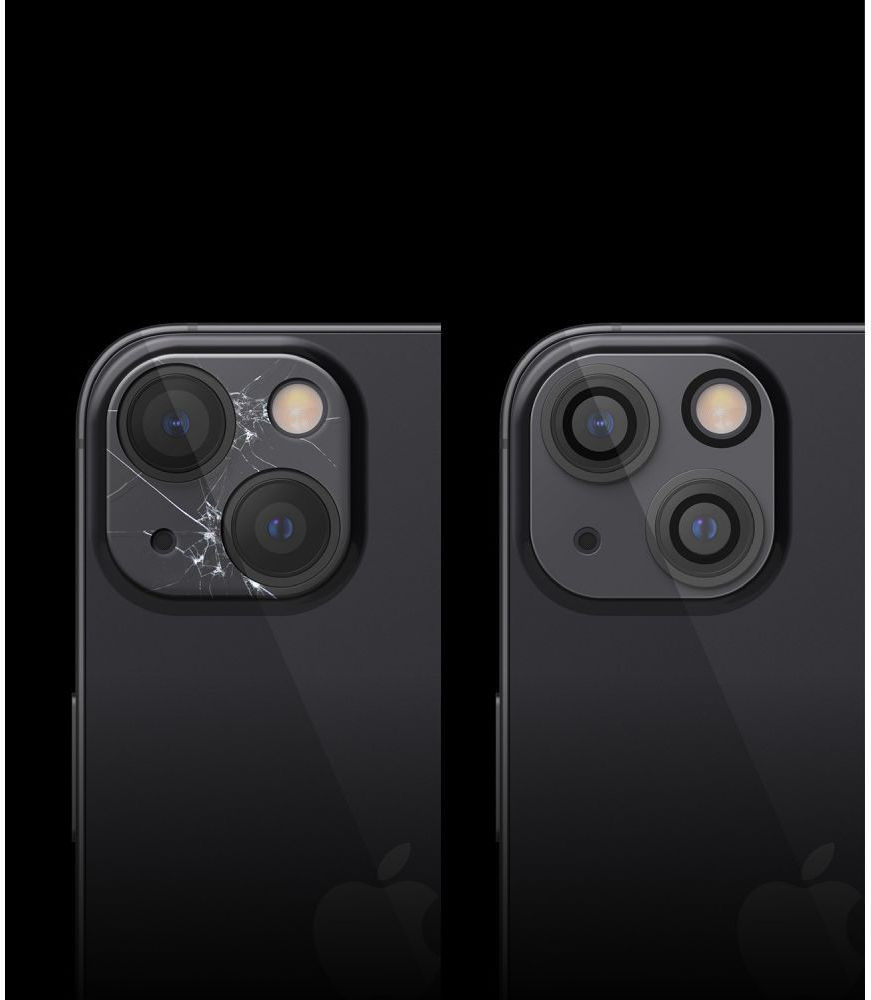 Ringke Tempered Glass Camera Lens Apple iPhone 13 / 13 Mini Zwart afbeelding 8