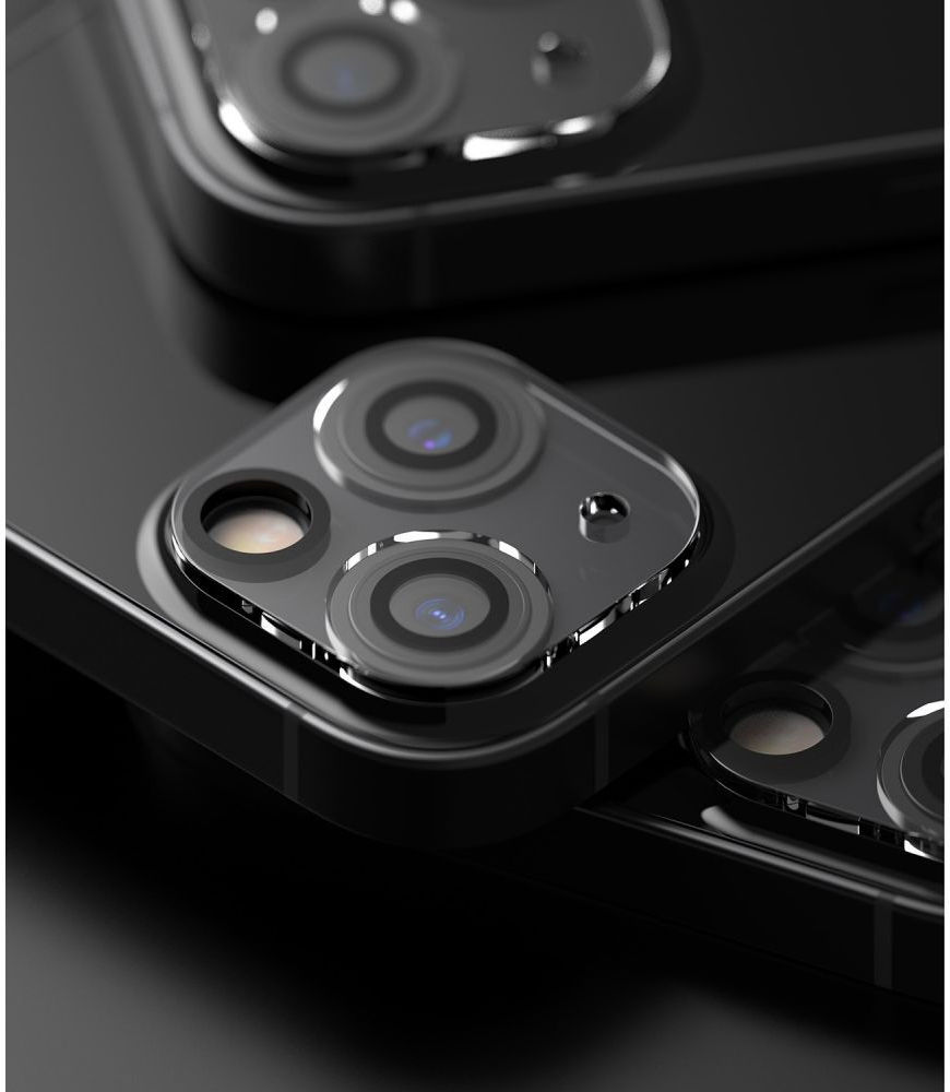 Ringke Tempered Glass Camera Lens Apple iPhone 13 / 13 Mini Zwart afbeelding 9
