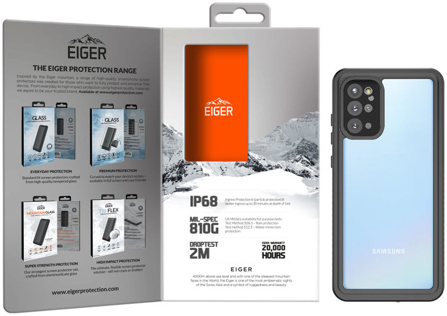 Eiger Avalanche Samsung Galaxy S20 Waterdicht Hoesje Zwart afbeelding 7