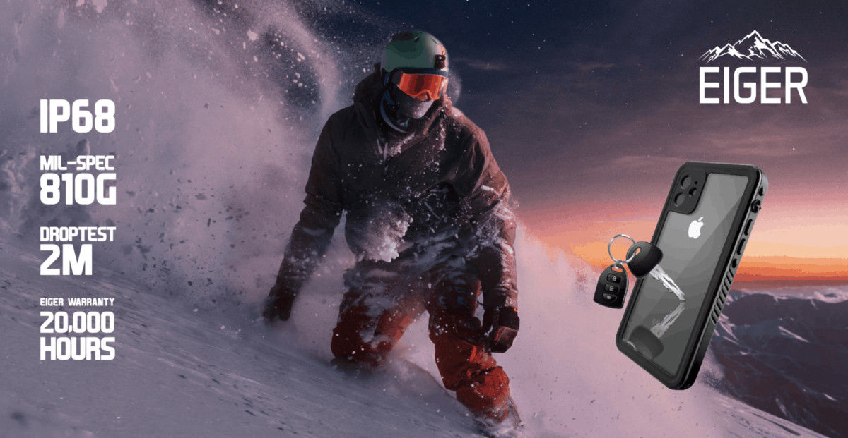 Eiger Avalanche Samsung Galaxy S20 Waterdicht Hoesje Zwart afbeelding 9