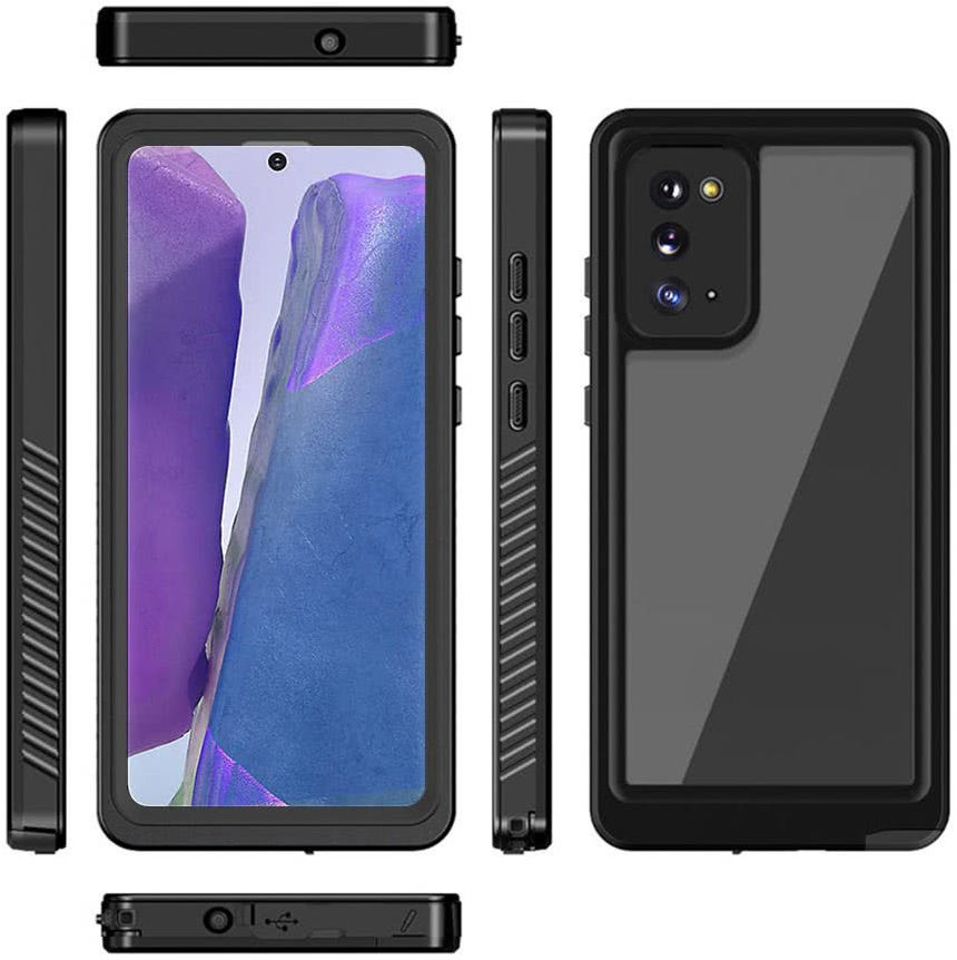 Eiger Avalanche Samsung Galaxy Note 20 Waterdicht Hoesje Zwart afbeelding 8