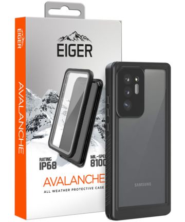 Eiger Avalanche Samsung Galaxy Note 20 Ultra Waterdicht Hoesje Zwart Hoesjes