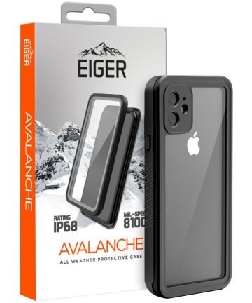 Eiger Avalanche Apple iPhone 11 Waterdicht Hoesje Zwart Hoesjes