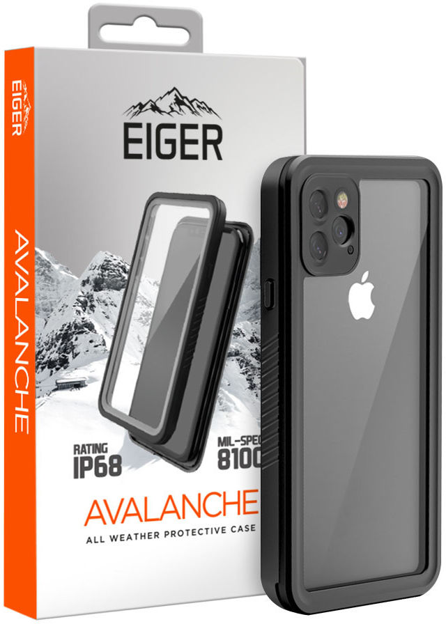 Eiger Avalanche Apple iPhone 11 Pro Waterdicht Hoesje Zwart afbeelding 1