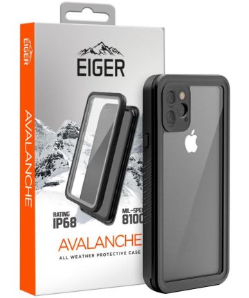 Eiger Avalanche Apple iPhone 11 Pro Max Waterdicht Hoesje Zwart Hoesjes
