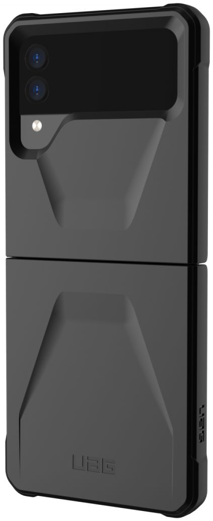 Urban Armor Gear Civilian Serie Samsung Galaxy Z Flip 3 Hoesje Zwart afbeelding 2