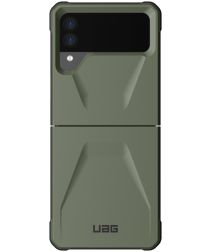 Urban Armor Gear Civilian Serie Samsung Galaxy Z Flip 3 Hoesje Groen