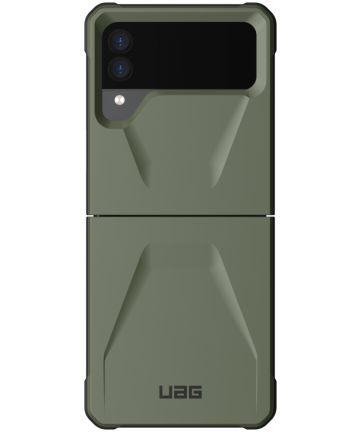Urban Armor Gear Civilian Serie Samsung Galaxy Z Flip 3 Hoesje Groen Hoesjes
