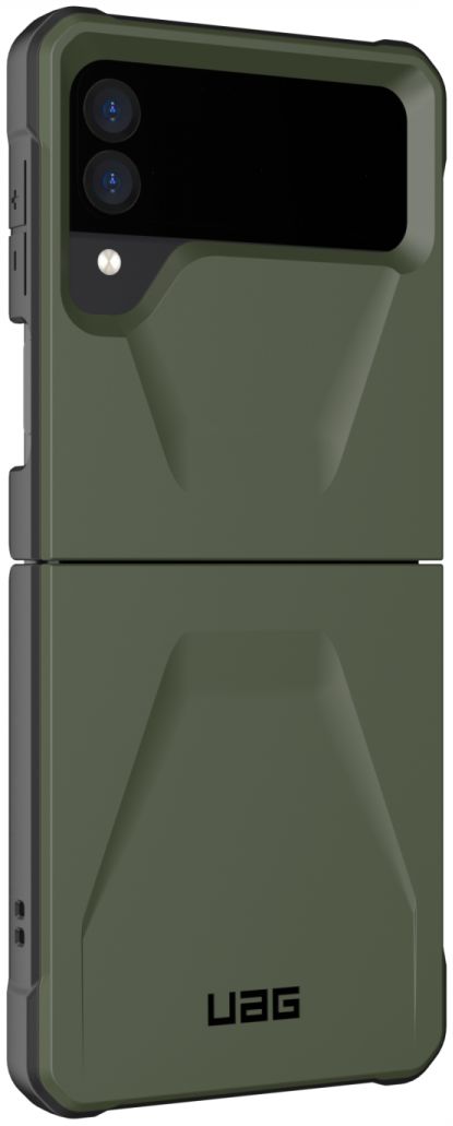 Urban Armor Gear Civilian Serie Samsung Galaxy Z Flip 3 Hoesje Groen afbeelding 3